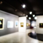 Art gallery generic background