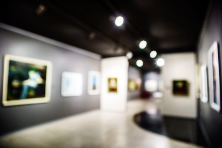 Art gallery generic background